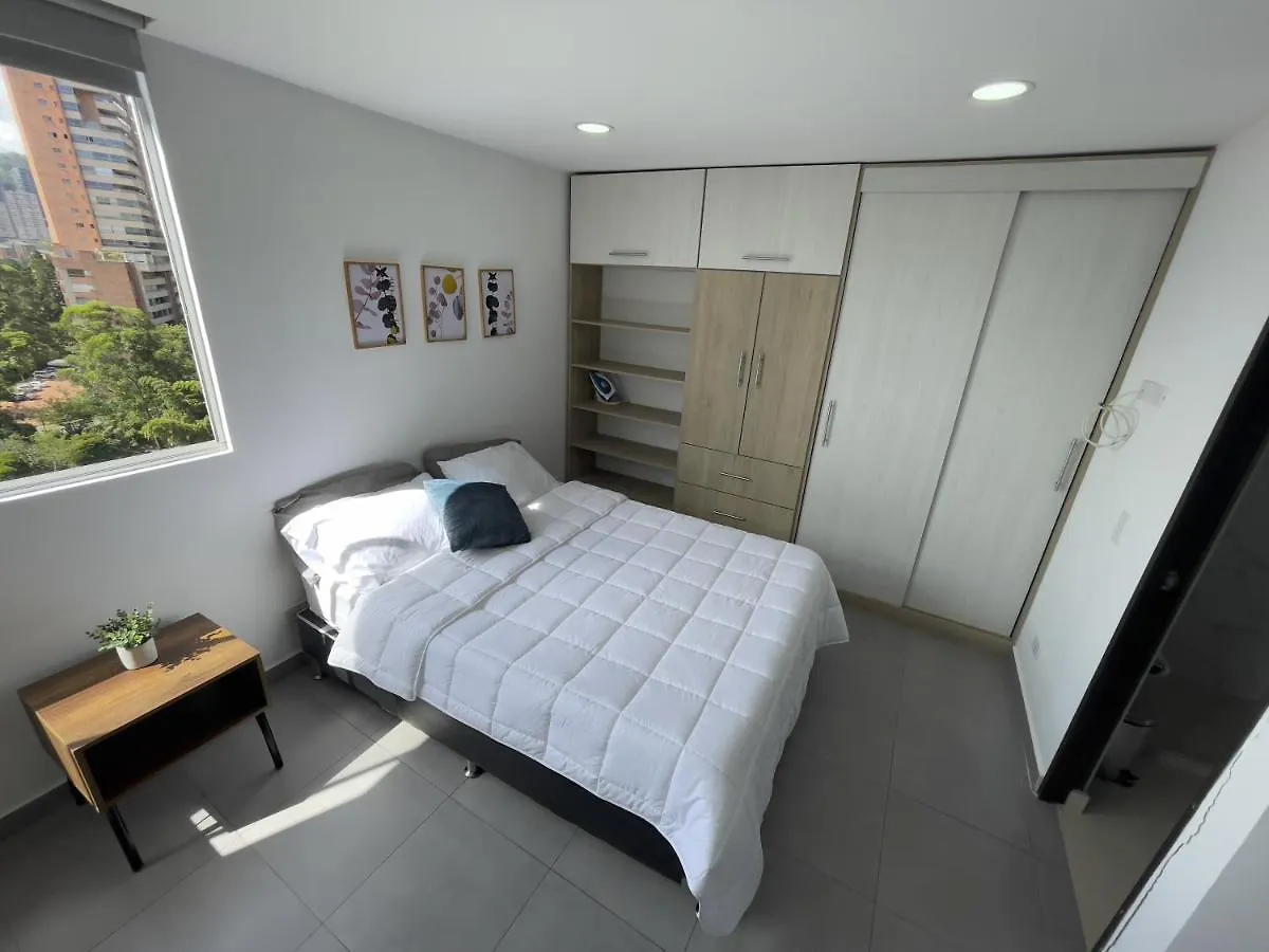 Apartamento Cozy Suite In The Heart Of El Poblado, Free Parking, 24/7 Security Medellín